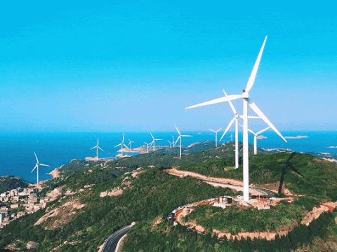 平潭岛的蓝眼泪图片_平潭岛3-5月旅行_长江澳风车海岸蓝眼泪